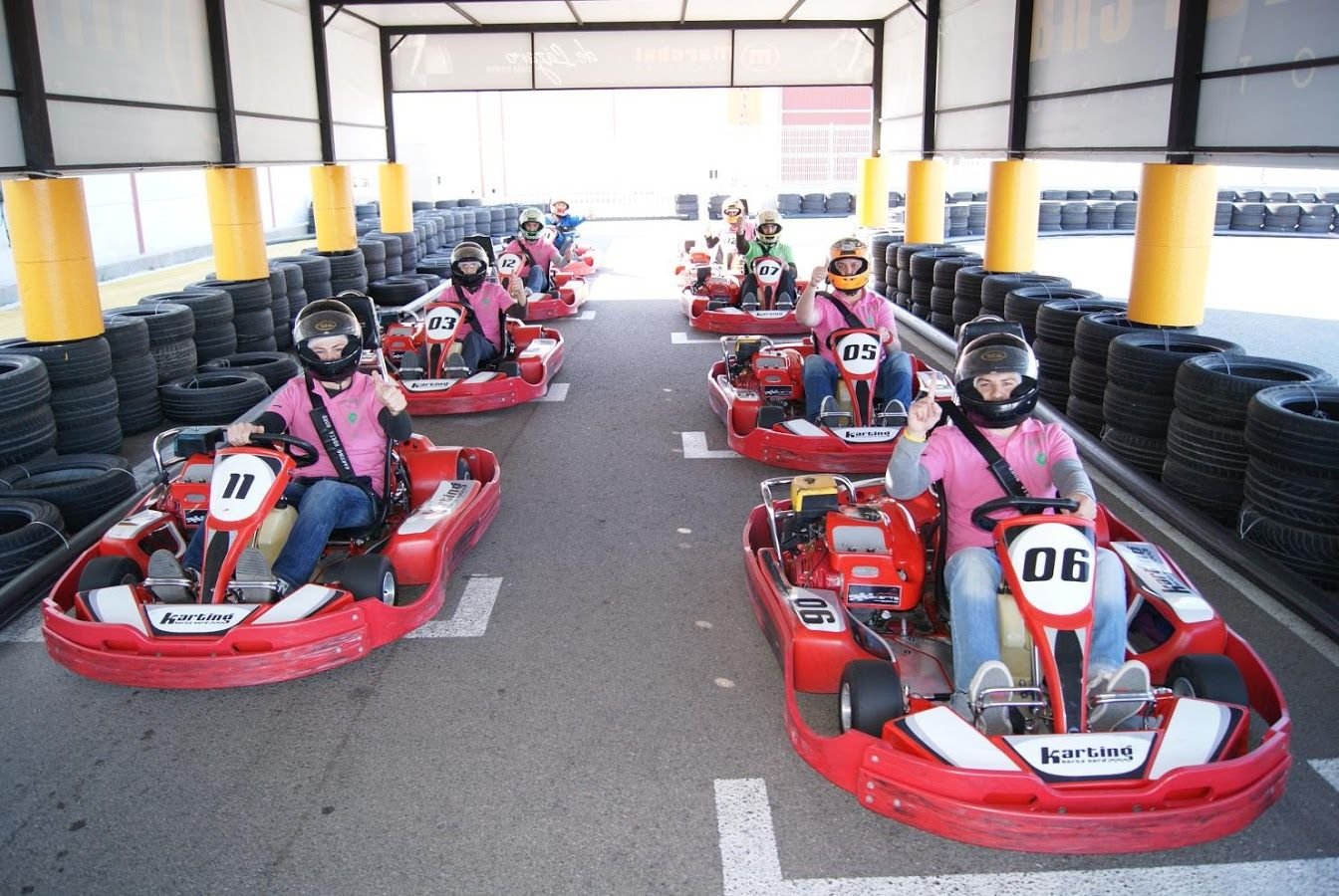 Karting para mi despedida de soltero en Lisboa